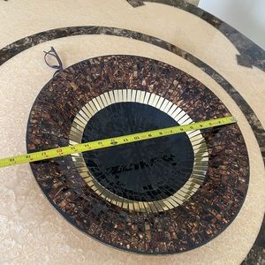 Glasss bowl centrepiece